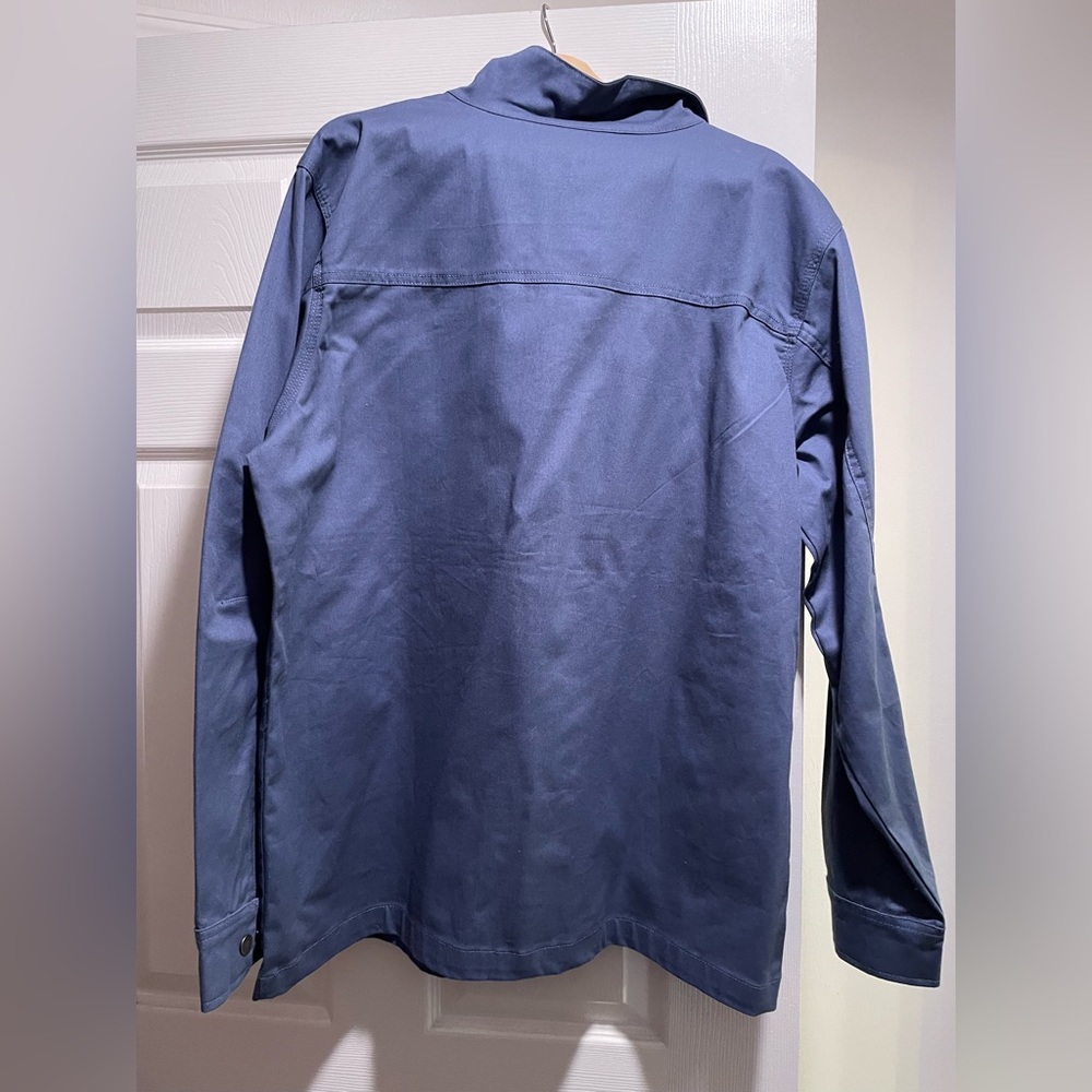 Columbia Jacket Full Zip Snap Button Collared Can… - image 5